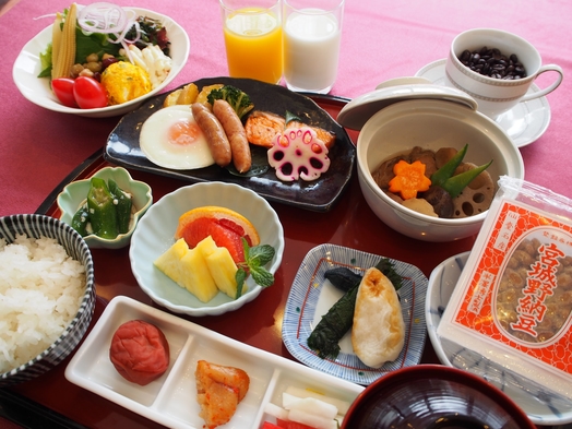 【朝食付きプラン】和食・洋食からお選び頂けます！